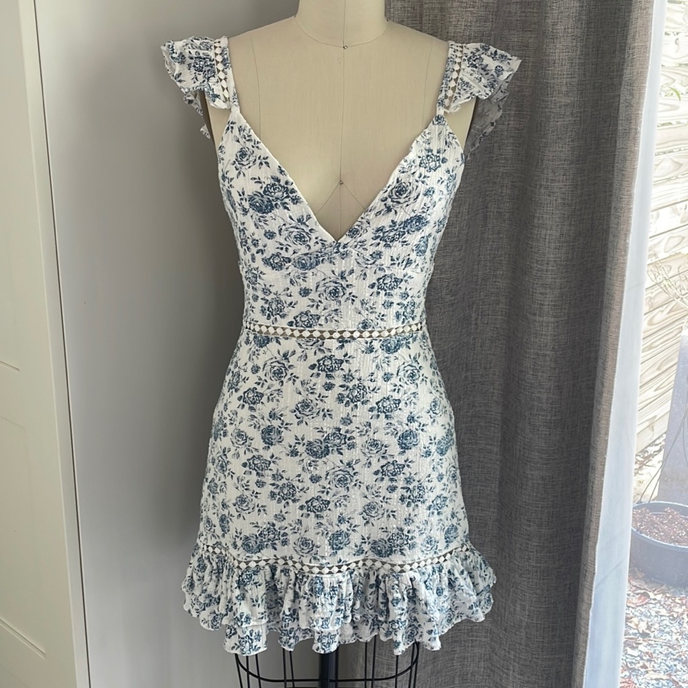 MINKPINK Floral Mini Dress